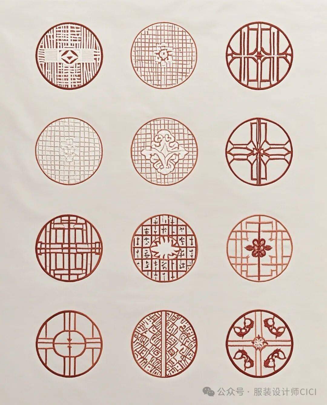 國風古韻-刺繡紋飾紋樣圖案設計分享!