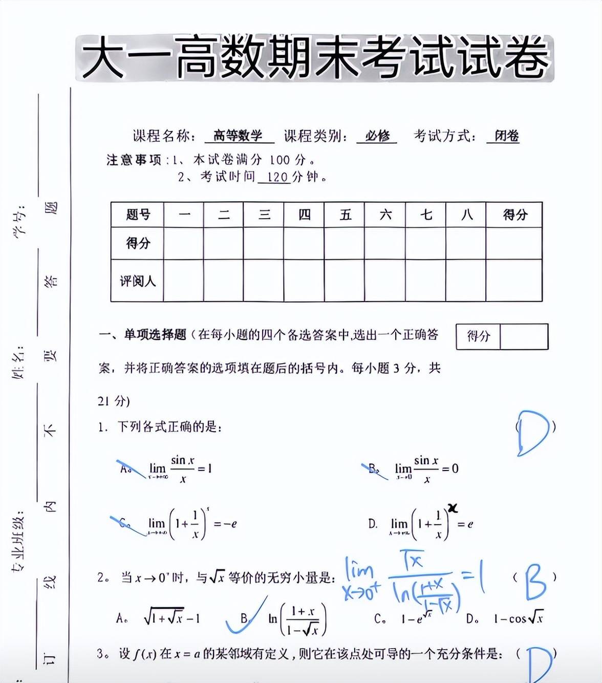 原創大學得罪老師有多慘！南方某醫科大學，專業106人有70人高數掛科