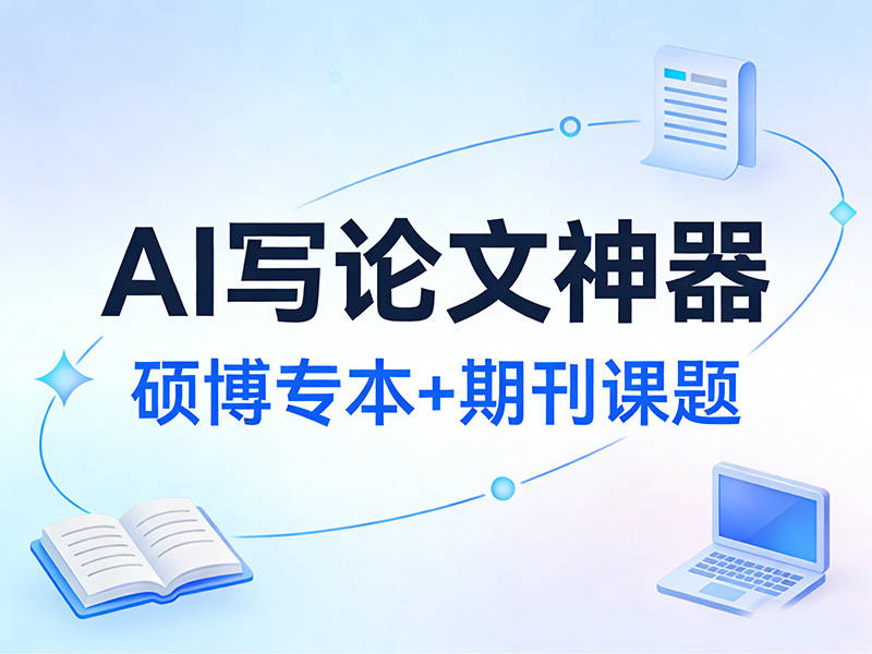 AI 寫論文哪個能寫小論文