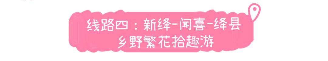 美景+美食！運城踏春賞花路線上新！5條供選！