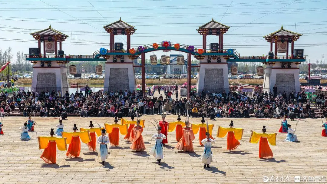 山東樂陵：清明假期首日 影視拍攝地遊人如織