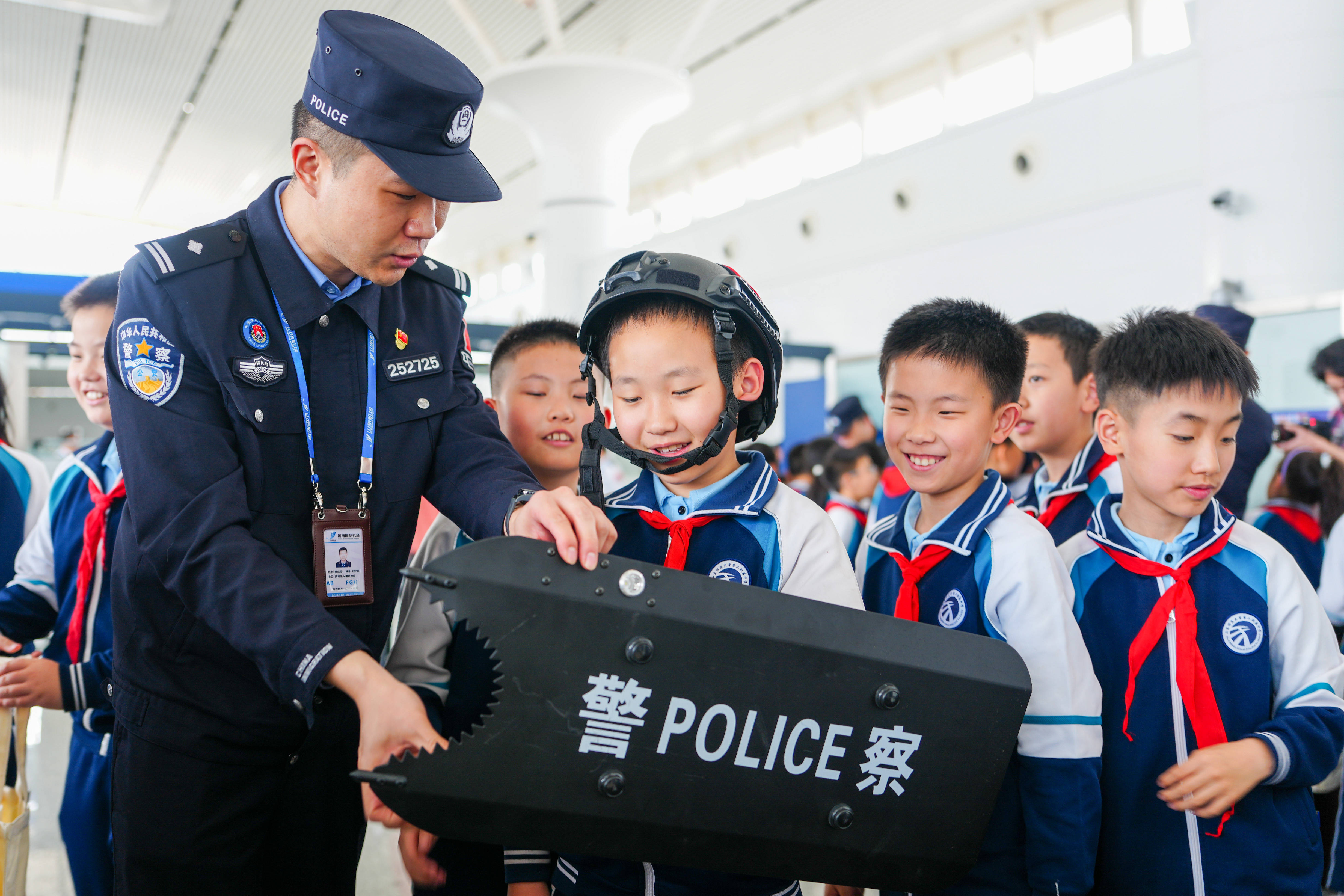 山東濟南：國門前的國家安全教育課