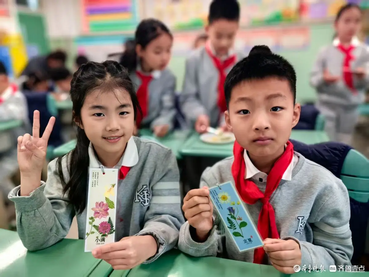 森林公園“園林科普進校園”走進濟南開元外國語小學