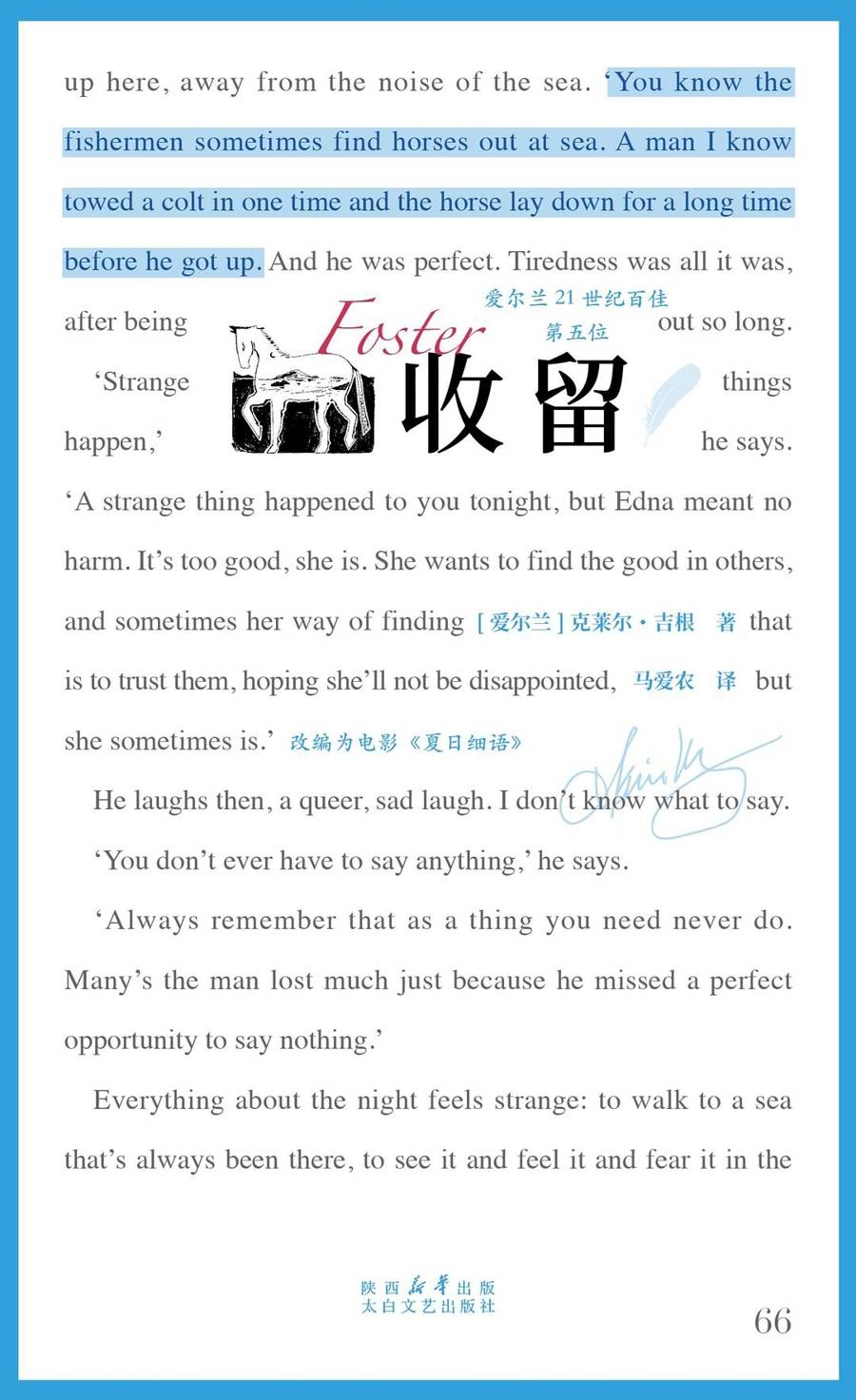 愛爾蘭女性寫作，隱伏於日常生活中的風暴