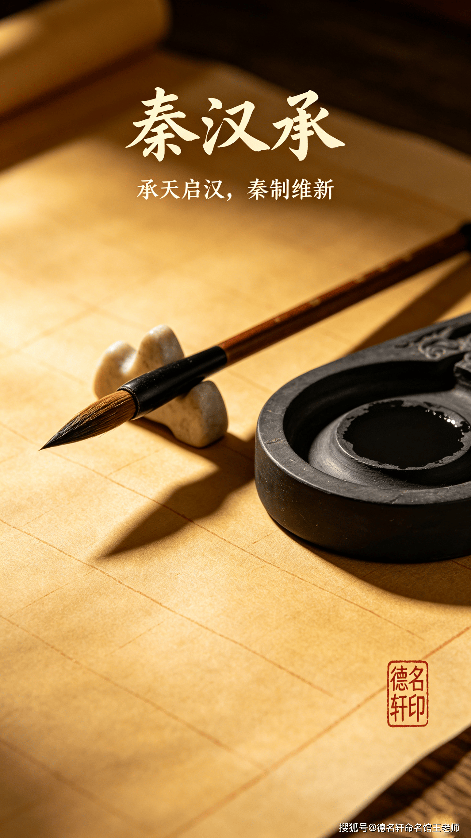 2026年寶寶起名案例 秦漢承：承天啟漢，秦制維新