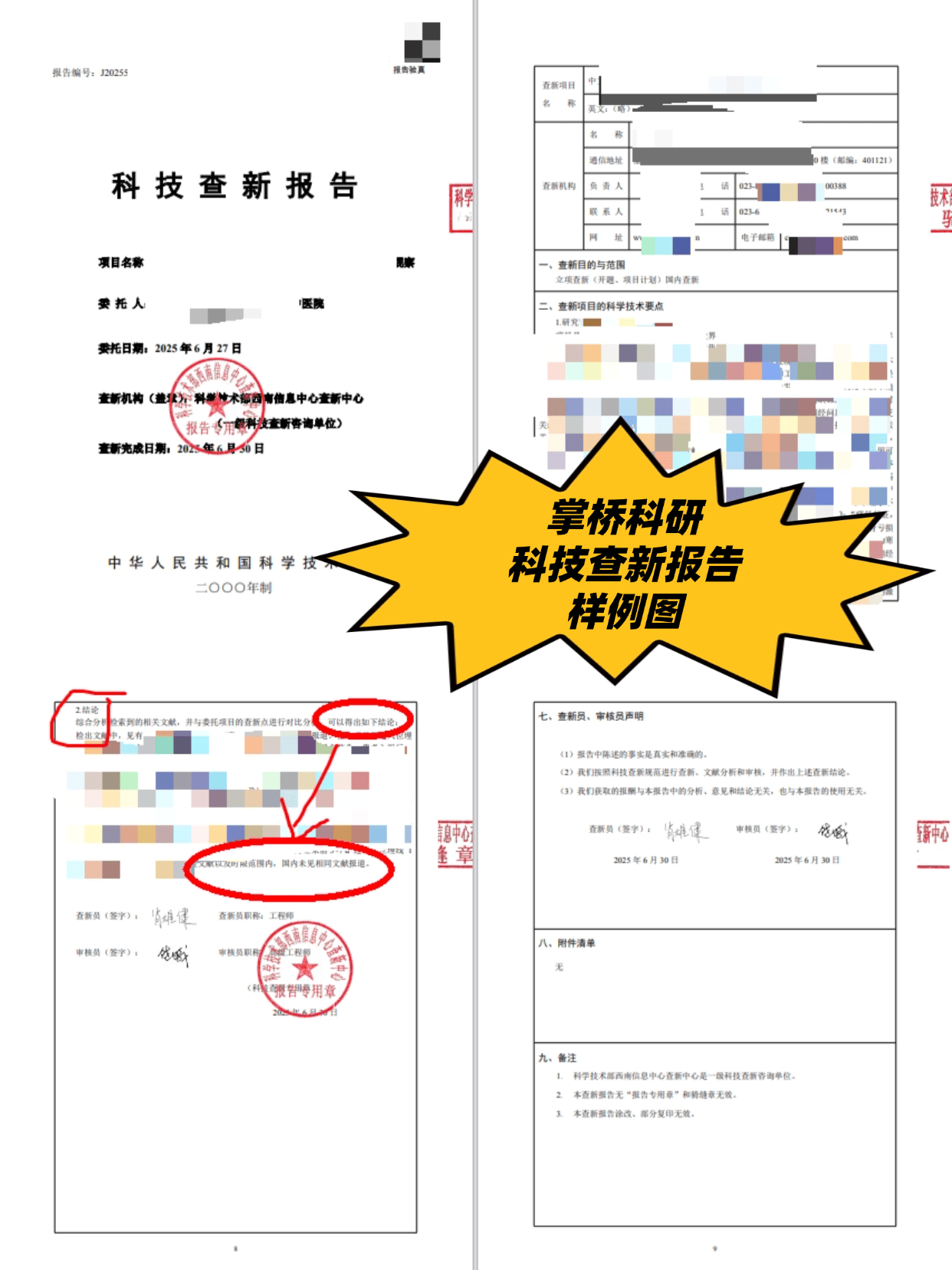 科技查新報告怎麼寫？標準範文模板指南