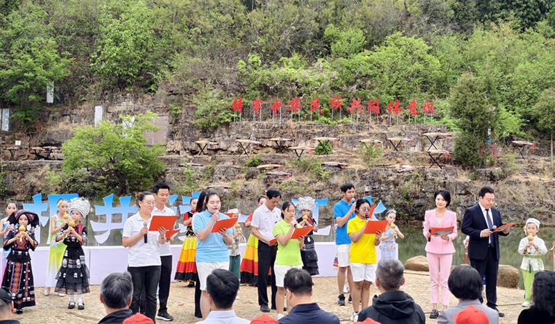 泰國留學生參與雲南曲靖全民閱讀大會